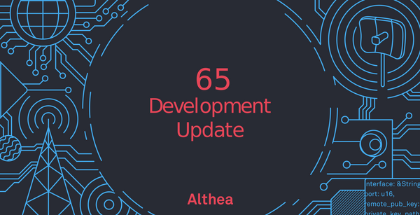 Althea Development Update #65: The Quantum Leap