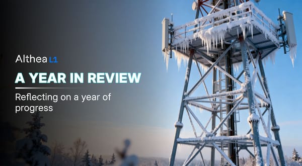 Althea: 2025 in Review